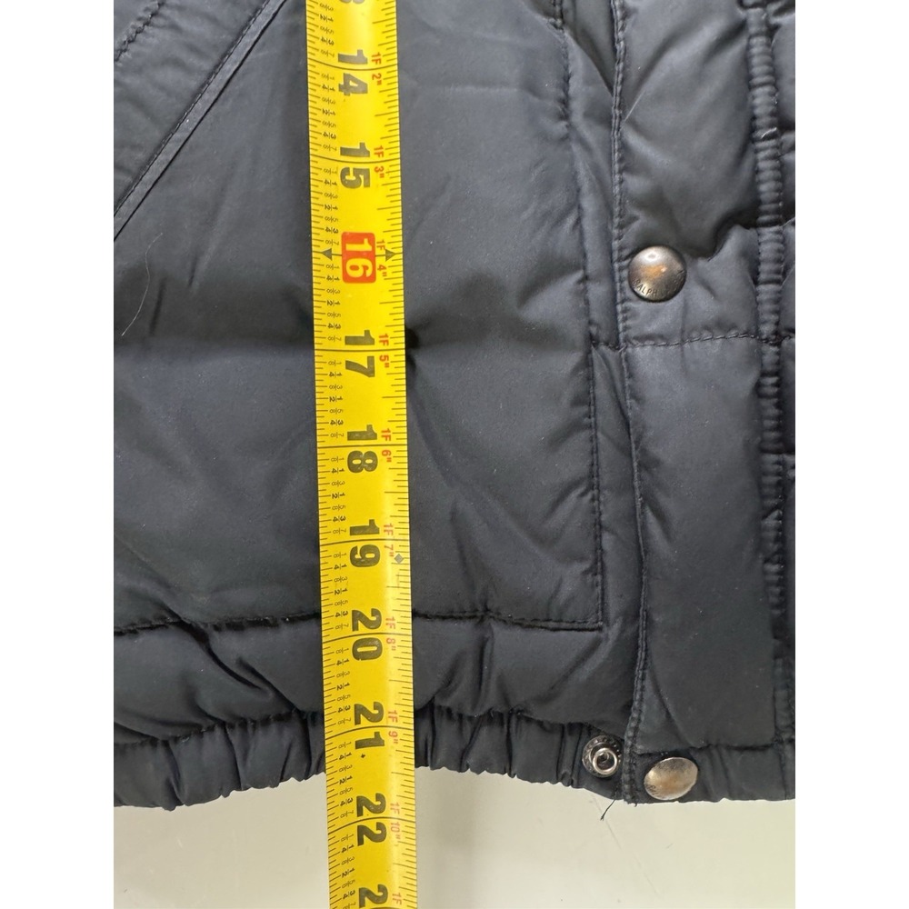Polo Ralph Lauren Boys Youth Puffer Jacket Coat Black Hooded Size Small 8 Down - Picture 11 of 12